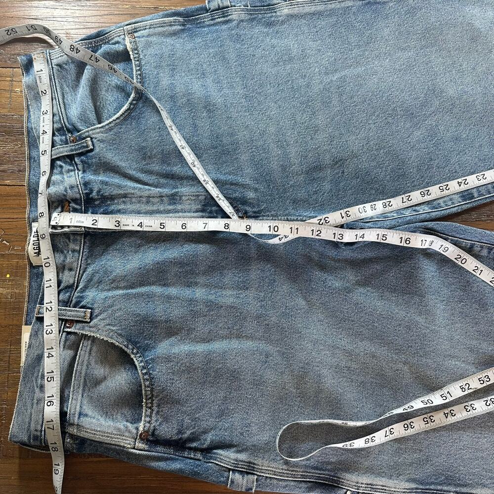 AGOLDE‎ JEANS WOMEN'S 32 LIGHT WASH CARPENTER STRAIGHT LEG NWT - Picture 9 of 9